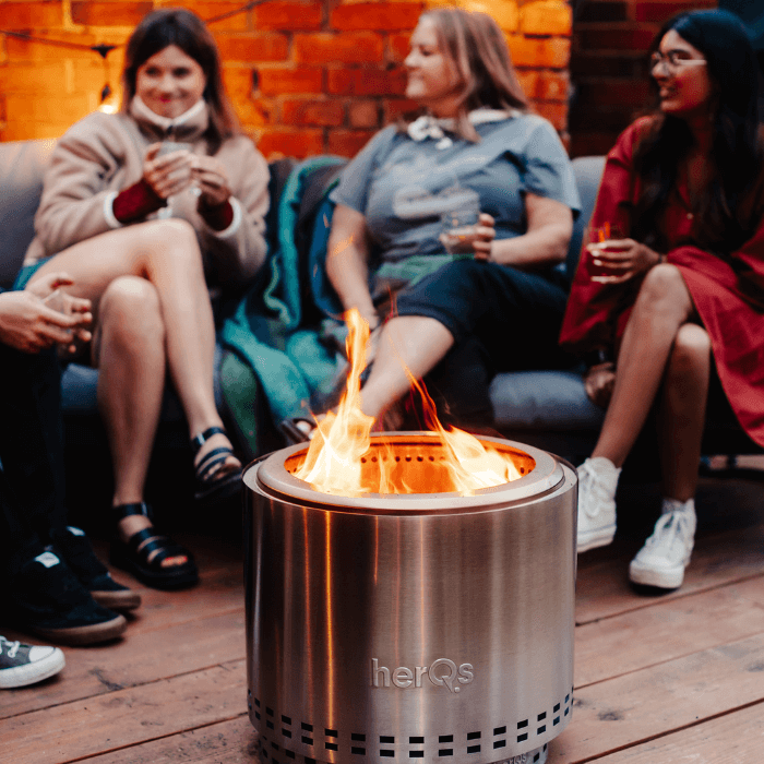 HerQs Brasero sin Humo Blaze