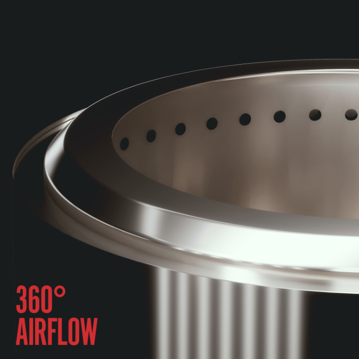 HerQs Brasero sin Humo Cozy