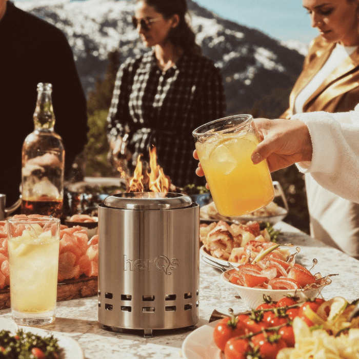 herQs Brasero sin Humo Mighty