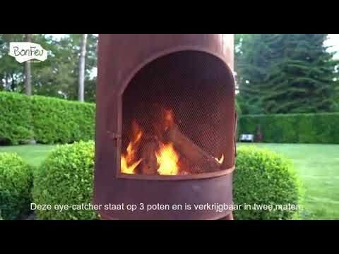BonFeu BonTon 40 Corten chimenea de jardín
