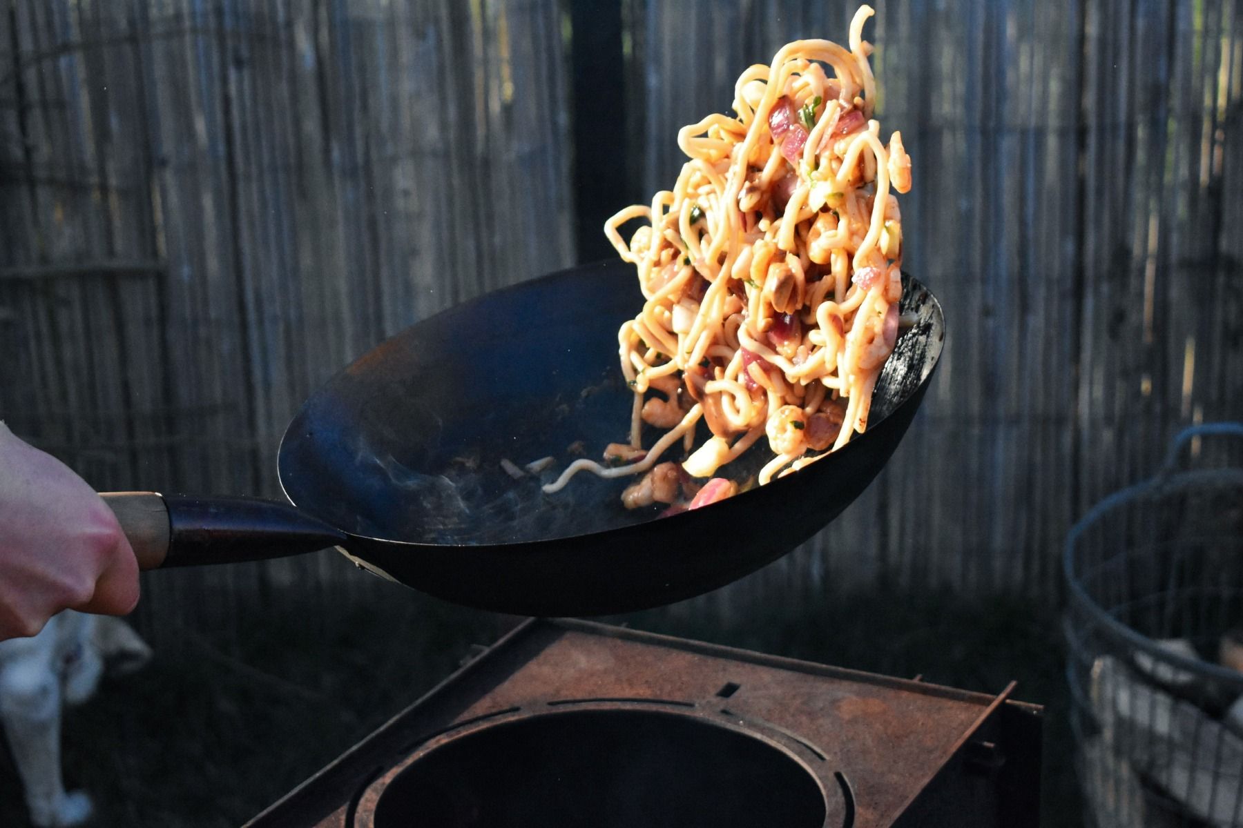 Stoked BBQ Placa wok