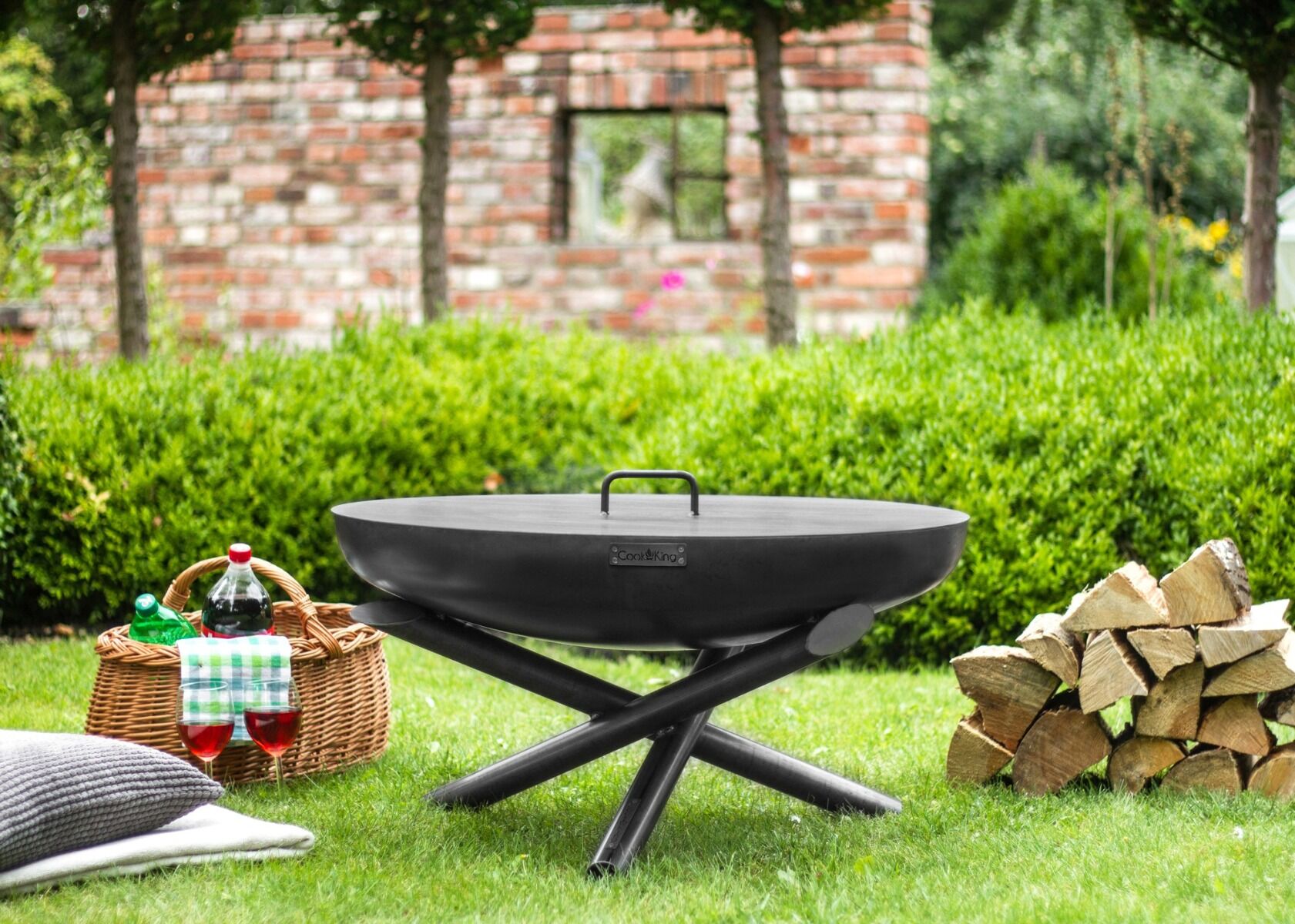 CookKing Cuenco de fuego Indiana 80 cm