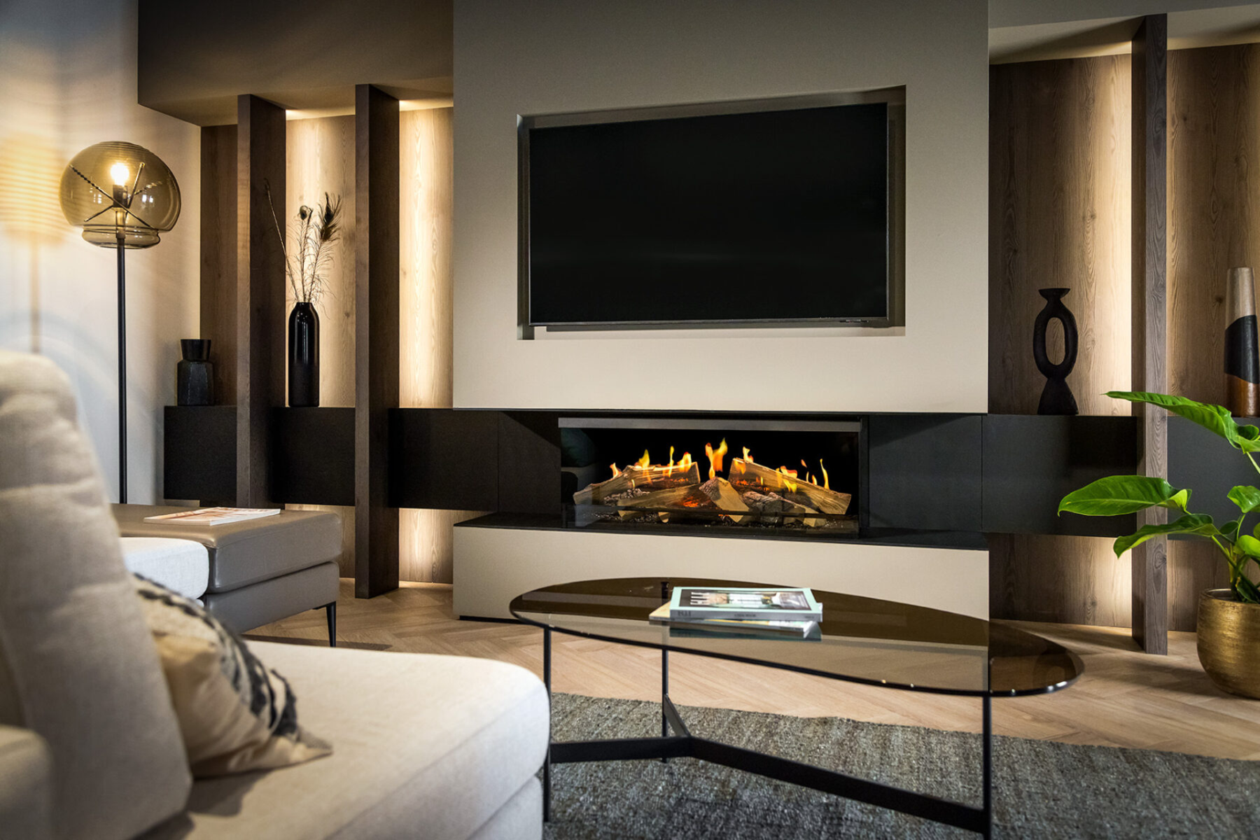 Kalfire E-one 100 Chimenea Eléctrica de Ambiente