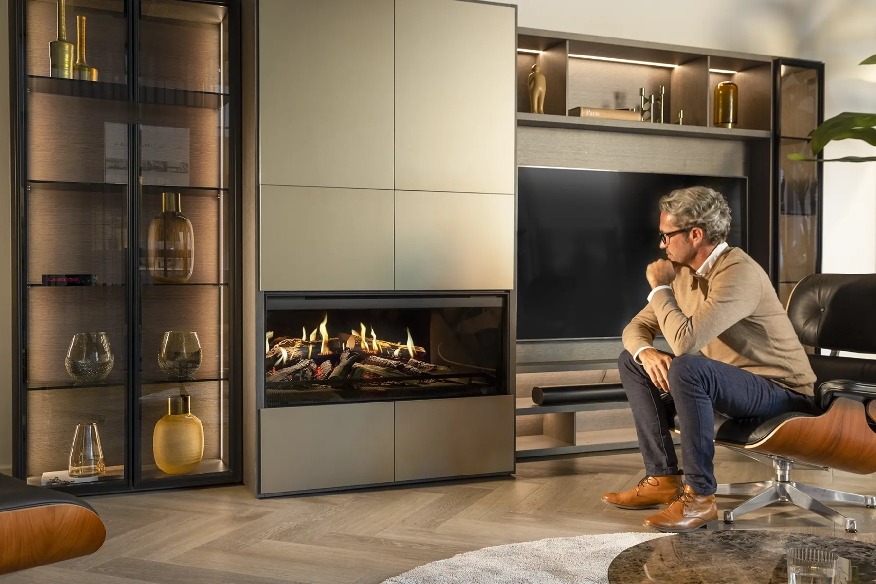 Kalfire E-one 100 Chimenea Eléctrica de Ambiente