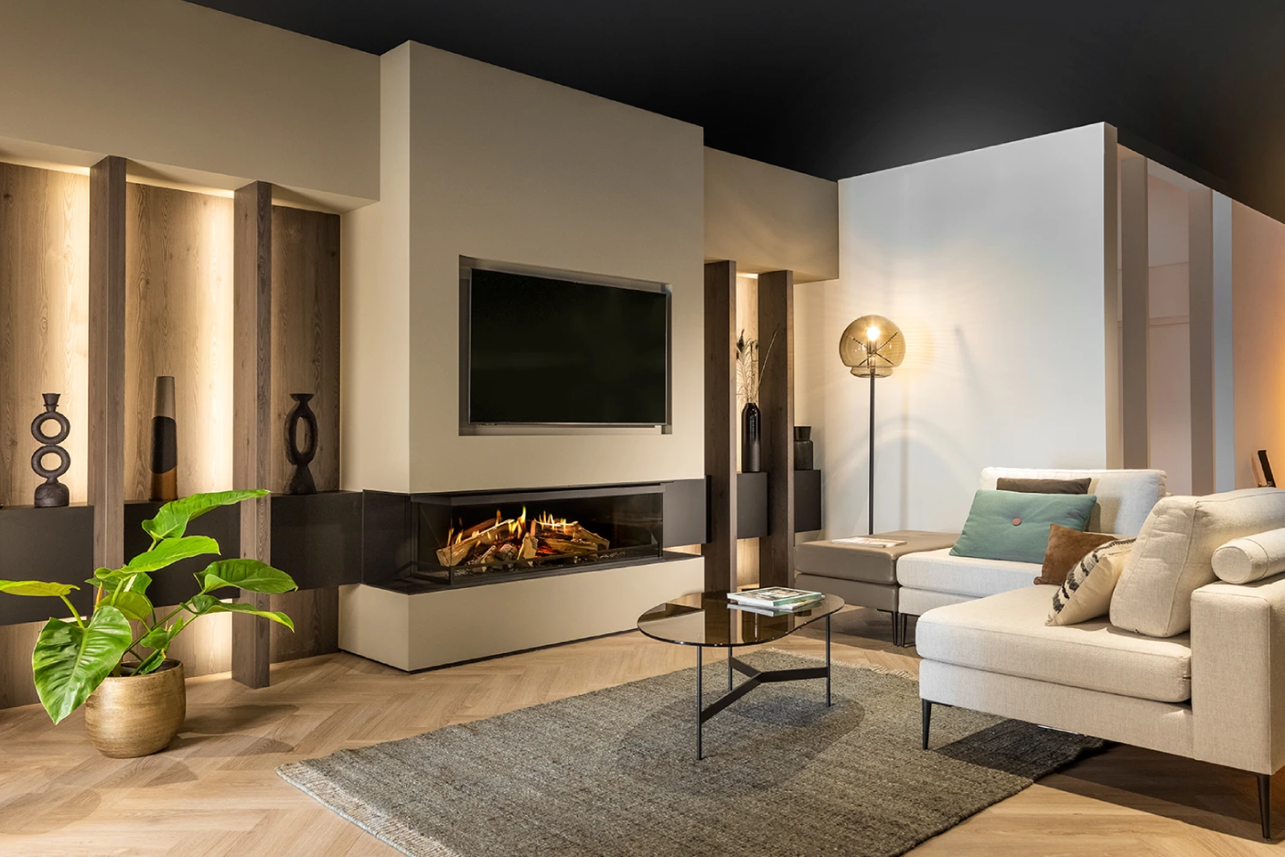 Kalfire E-one 100 Chimenea Eléctrica de Ambiente