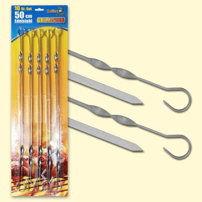 Brocheta de malvavisco / brocheta de carne (10 piezas)