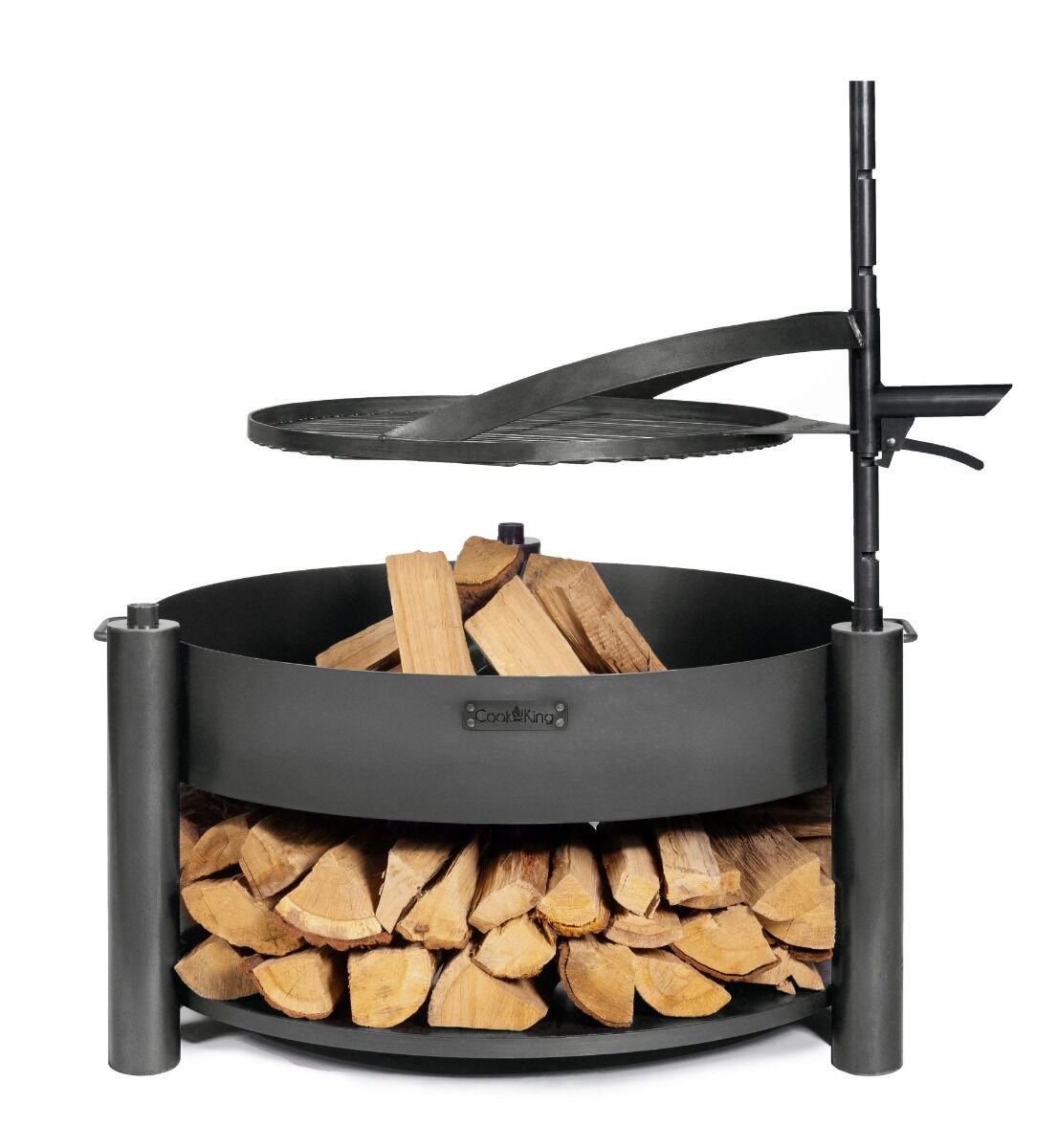 CookKing Cuenco de Fuego Multifuncional Montana X con Rejilla para Asar 60 cm