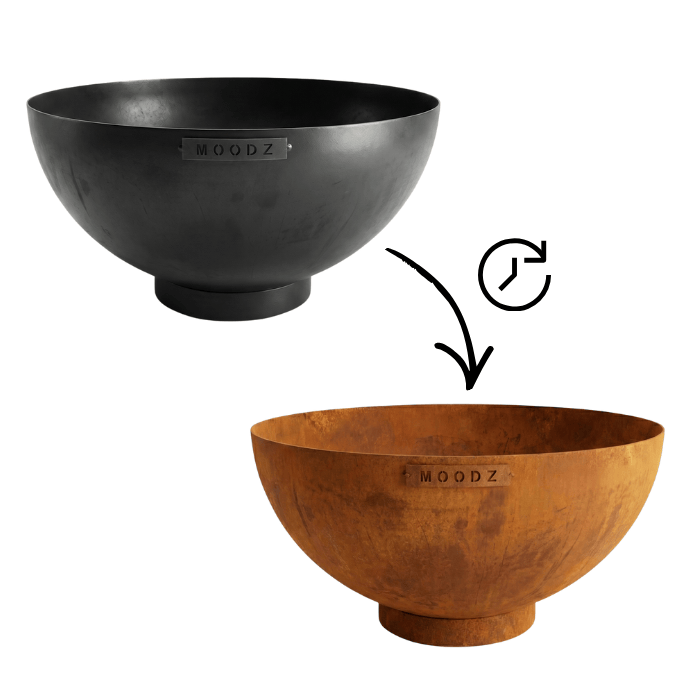 Pebetero de leña Dome 60 cm MOODZ