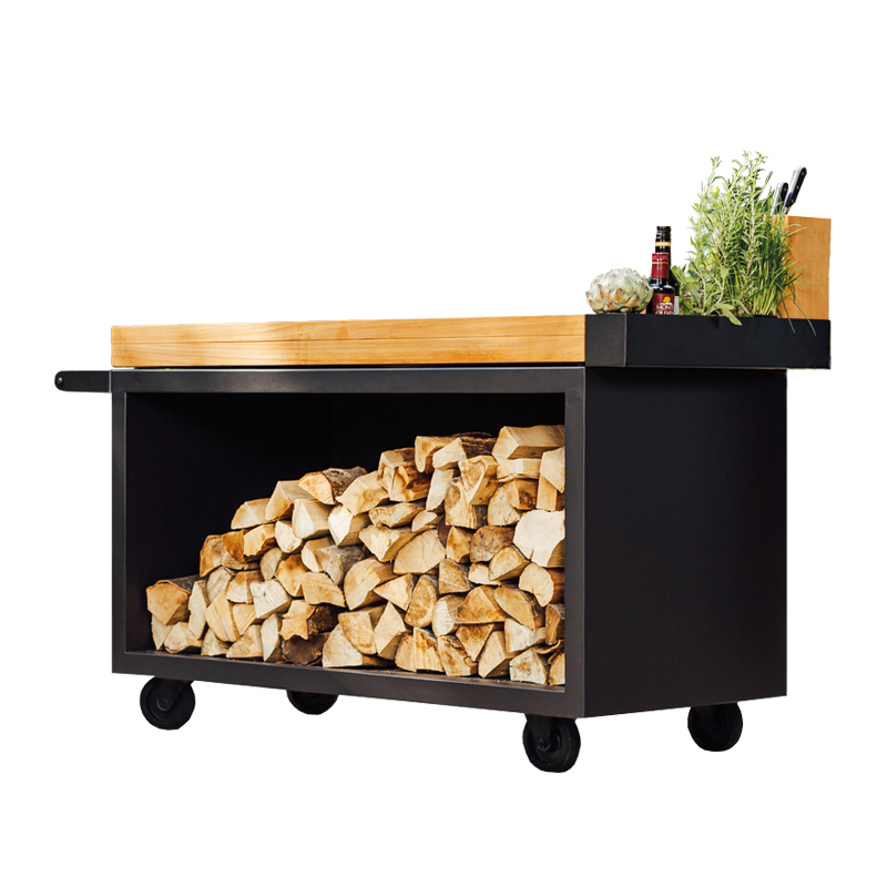 OFYR Mise en Place Table Negro 135 Pro
