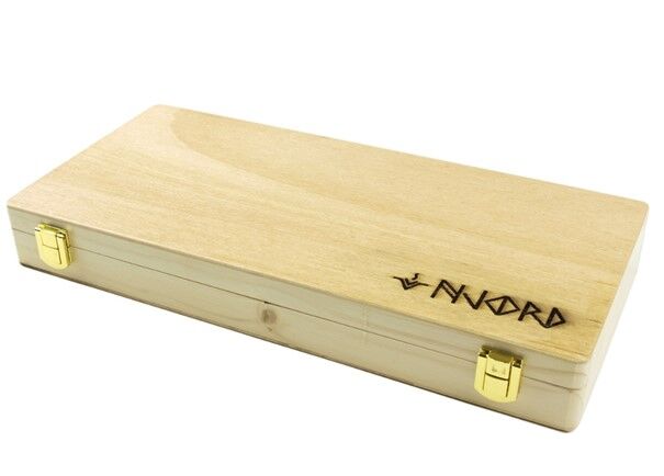 Hacha vikinga de damasco Skade pequeña Njord