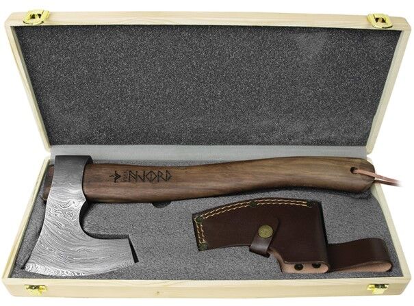 Njord Vidar Viking Damast Medium | Hacha Vikinga