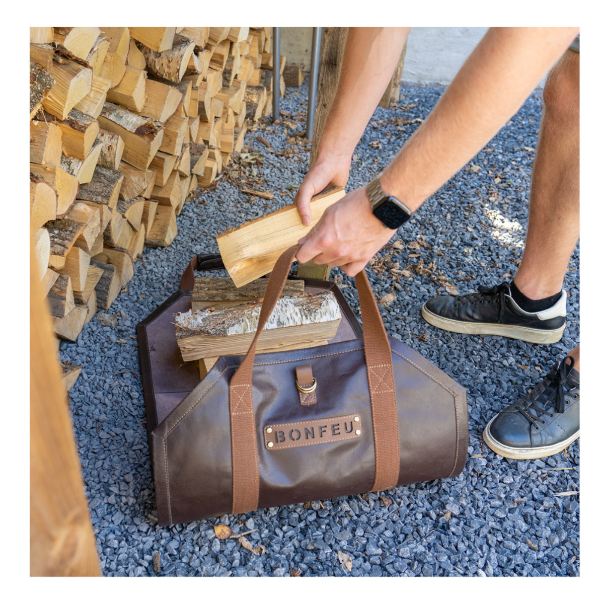 BonFeu Log Bag Bolsa de Madera