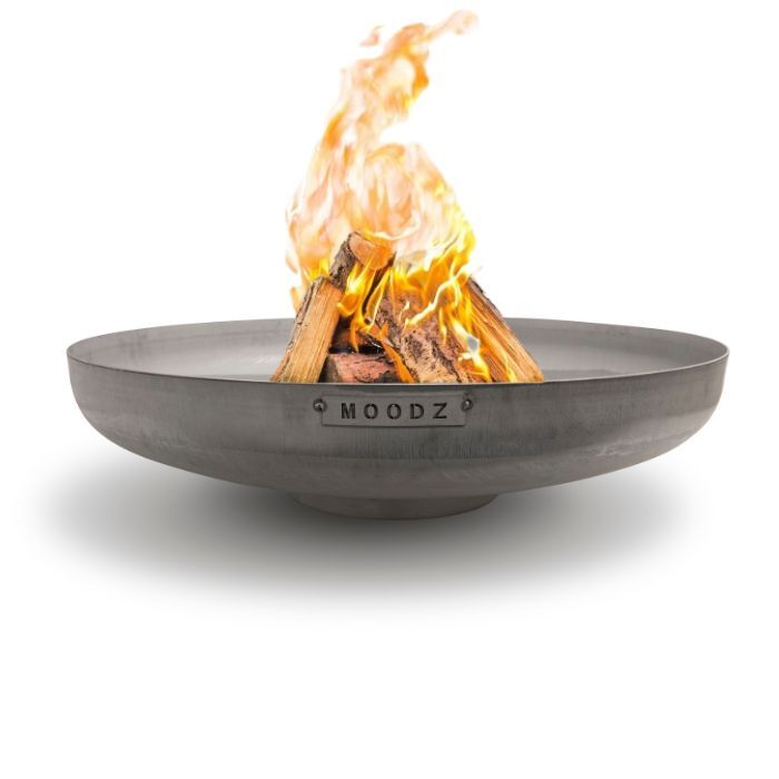 MOODZ Cuenco de Fuego de Acero Inoxidable Ø 120 cm