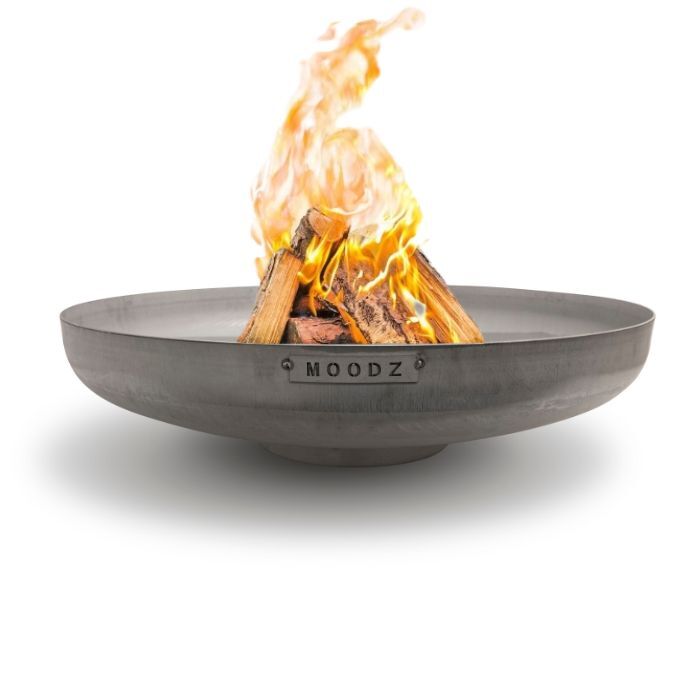 MOODZ Cuenco de Fuego de Acero Inoxidable Ø 80 cm