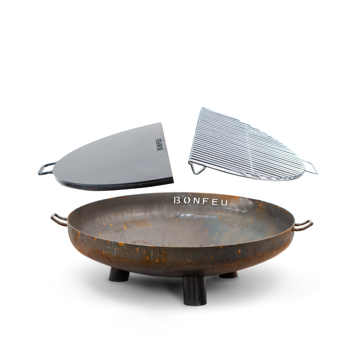 BonFeu Cuenco de Fuego BonBowl Plus acero corten Ø60 cm