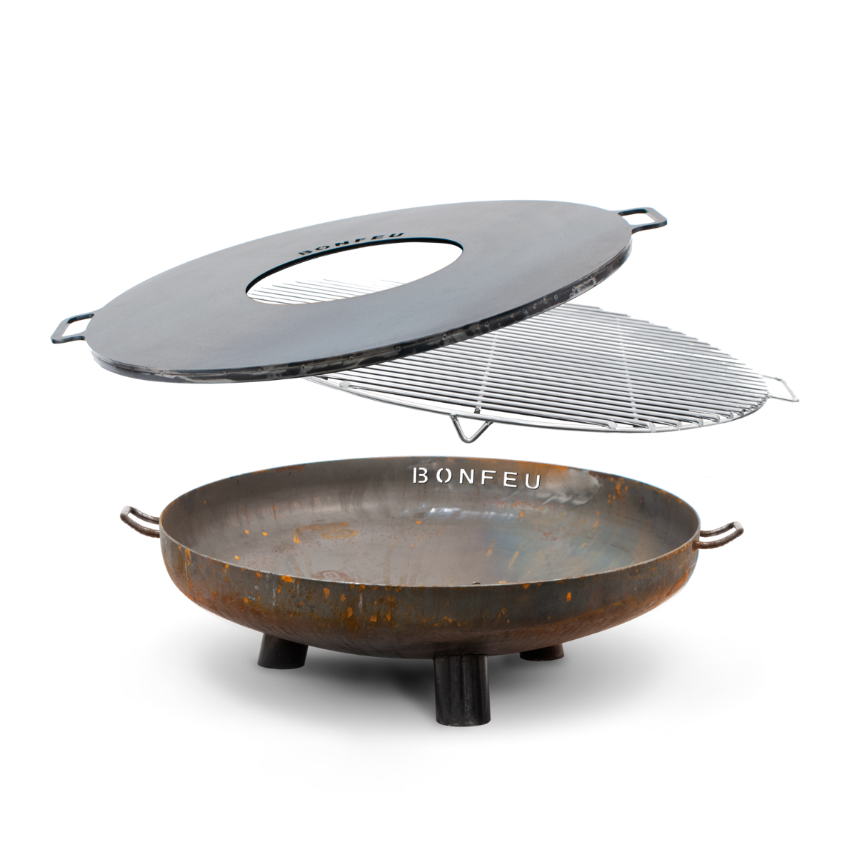 BonFeu Cuenco de Fuego BonBowl Plus acero corten