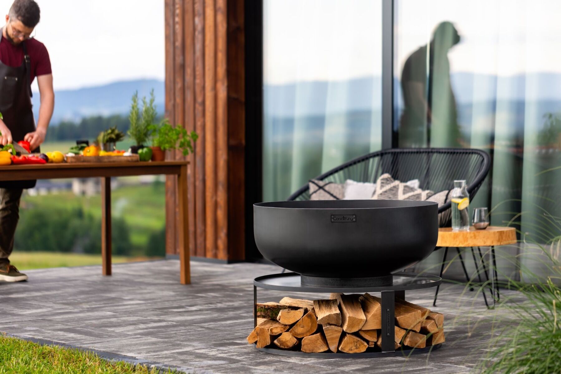 CookKing Cuenco de Fuego Palermo XXL 80 cm