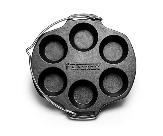 Petromax molde para muffins de hierro fundido