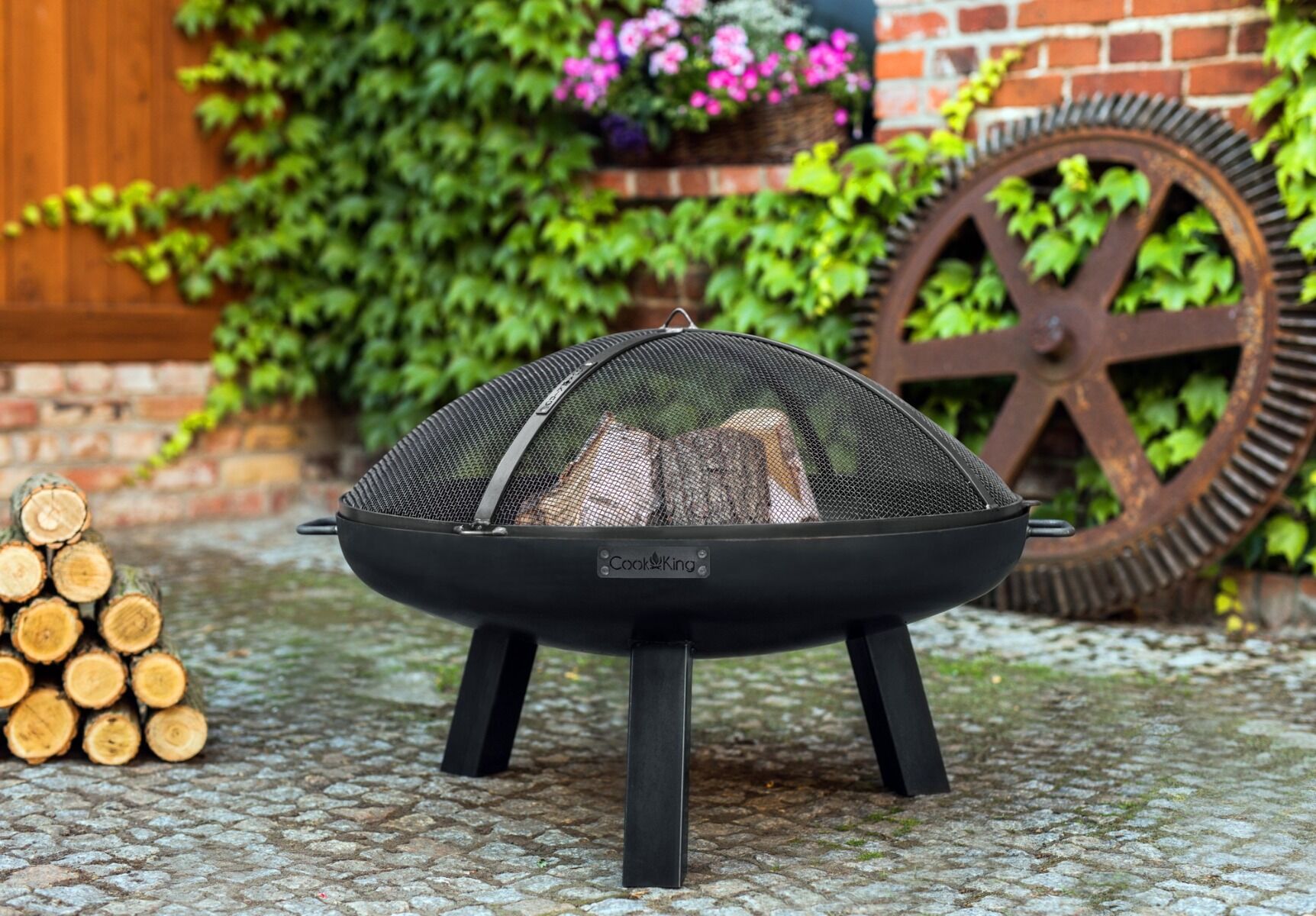 CookKing Cuenco de fuego Polo 80 cm