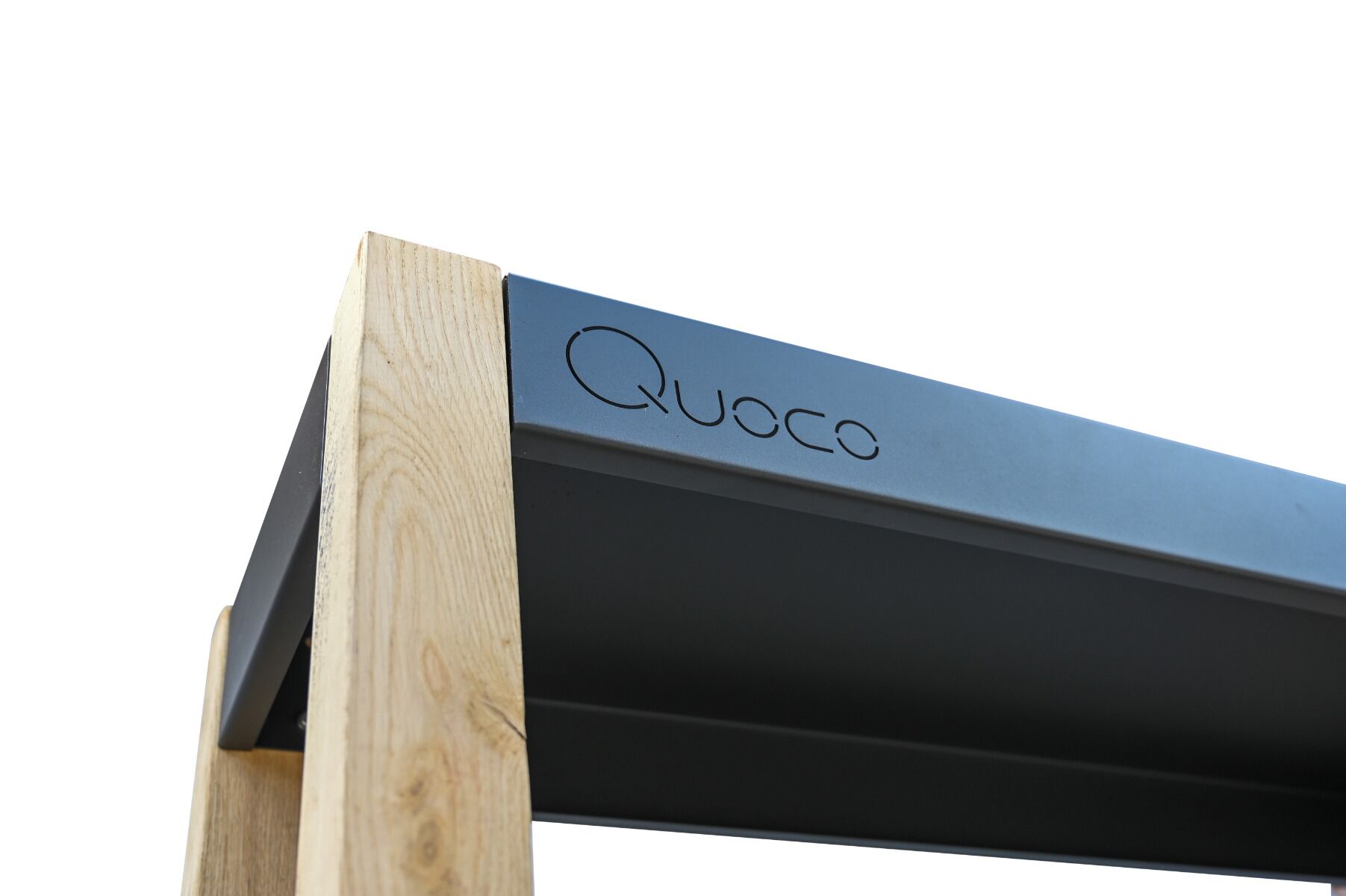 Quoco Wood Storage Cremagliera Gris Oscuro (3 tamaños)