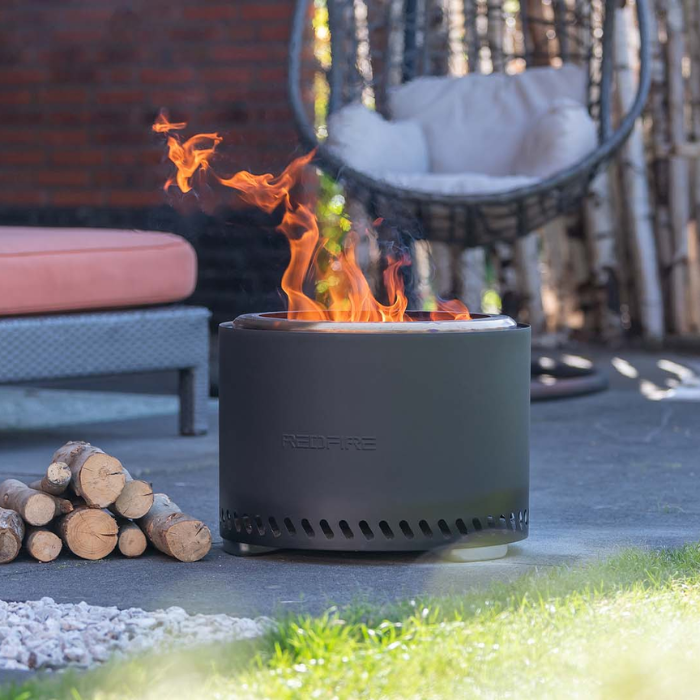 Redfire Volcano Chimenea de Pellets XL
