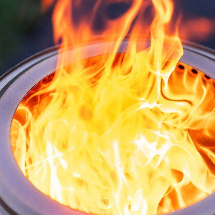 Redfire Volcano Chimenea de Pellets L