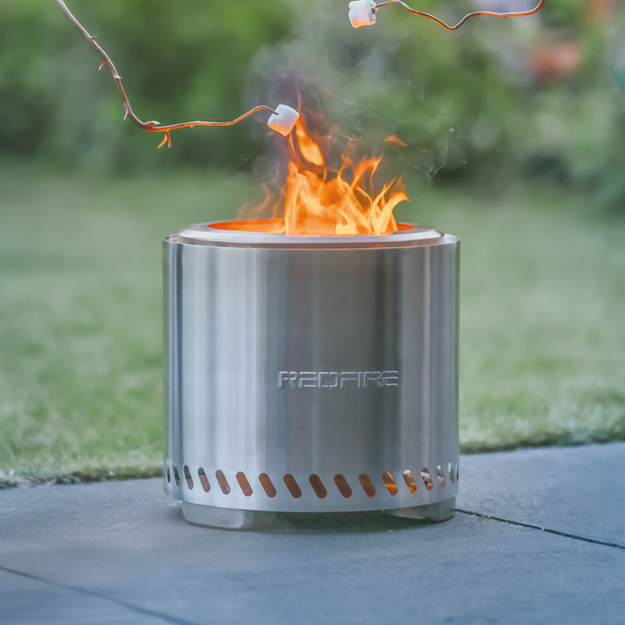 Redfire Volcano Chimenea de Pellets L