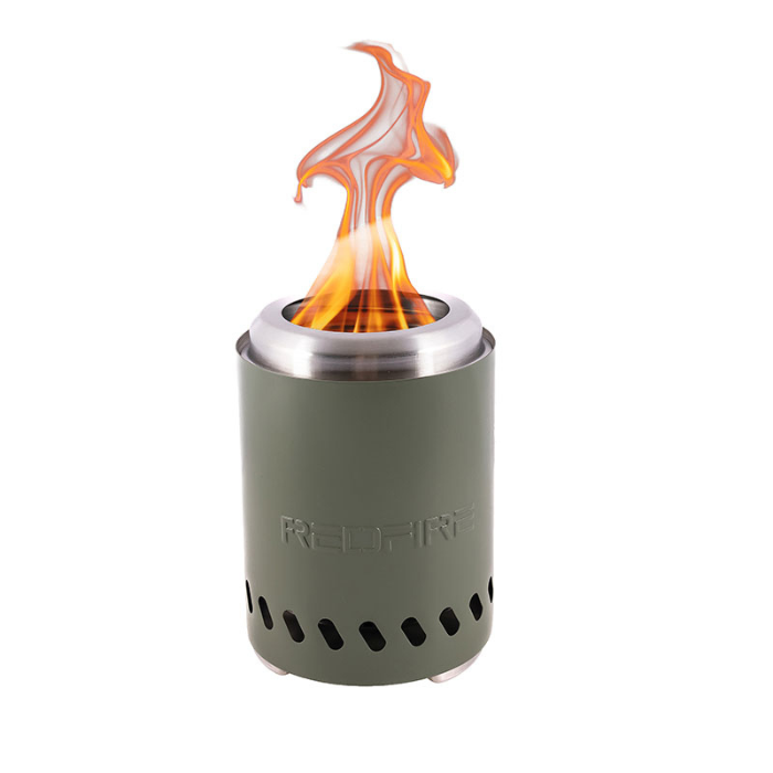 RedFire Volcano Pellet Chimenea de Mesa S