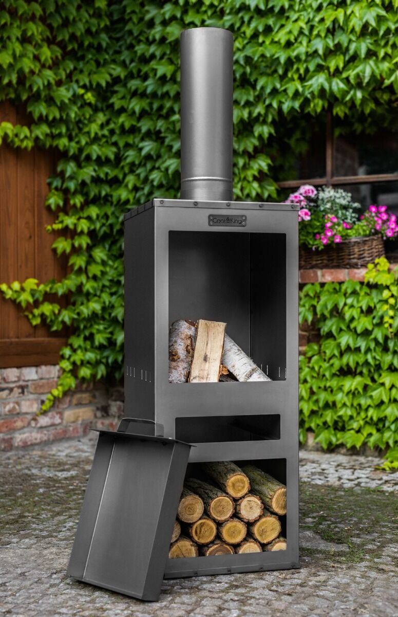 CookKing Chimenea exterior Rosa