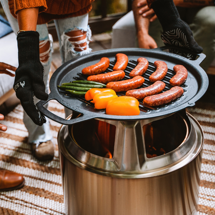 Solo Stove Adaptador + Parrilla para Brasero Ranger