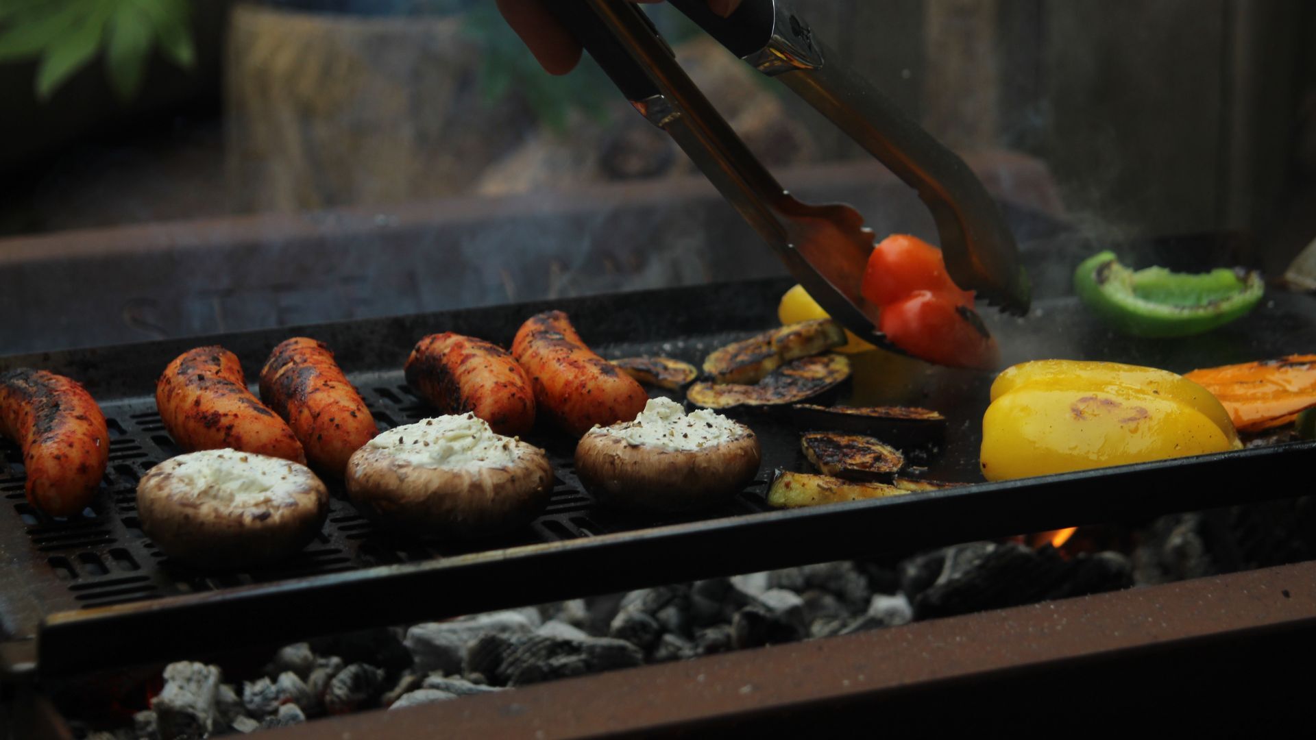 Steelhand Placa de parrilla V-Pocket