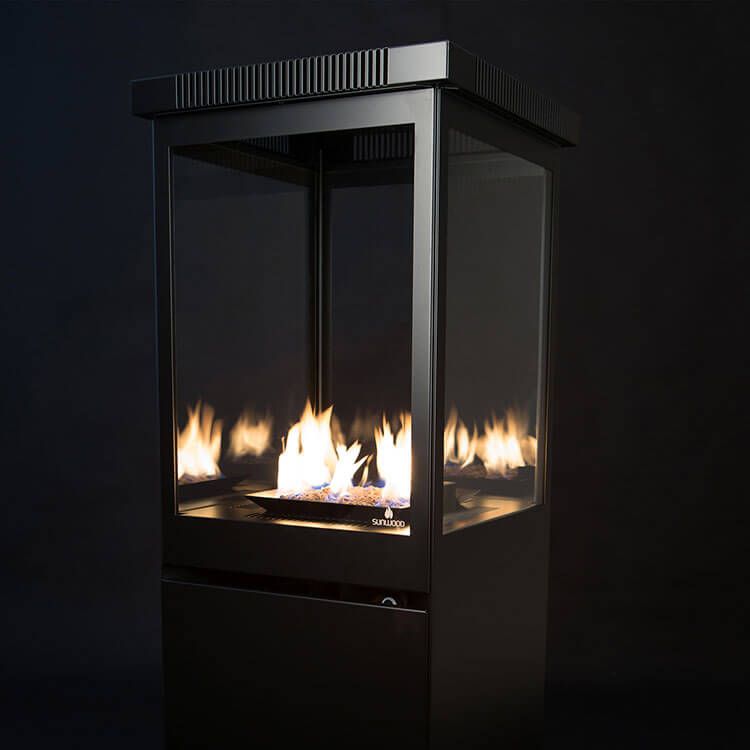 Sunwood Marino chimenea de patio (Antracita)