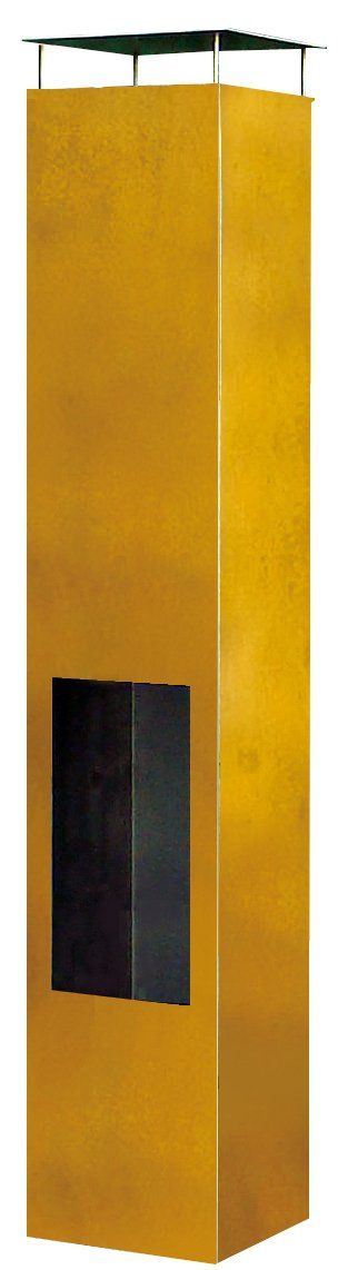 GardenMaxX Amayo Corten chimenea exterior