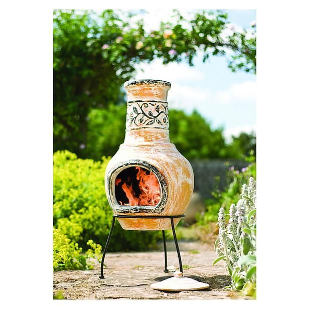 Redfire Soledad Chimenea mexicana de jardín