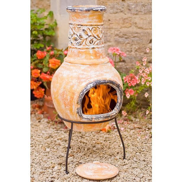 Redfire Soledad Chimenea mexicana de jardín