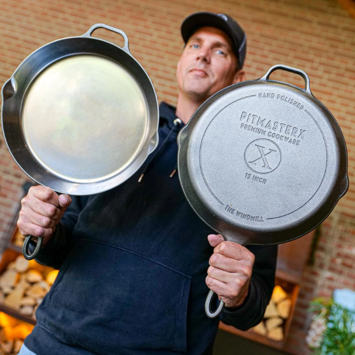 The Windmill PitmasterX Sartén de 12 Pulgadas