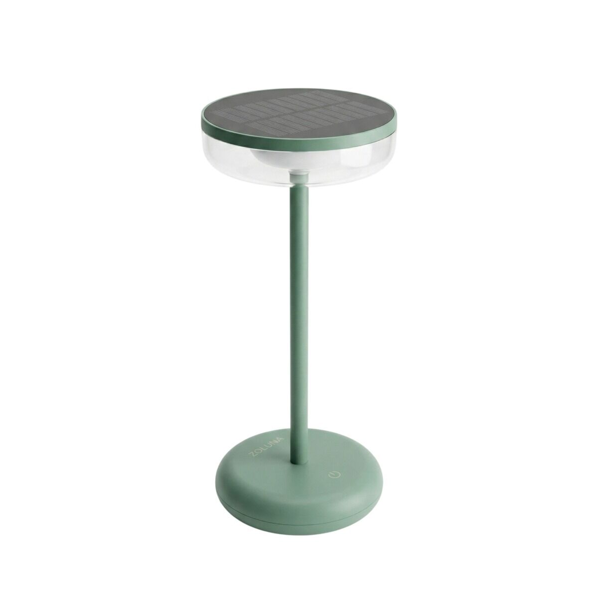 Lámpara de mesa solar Bobbie verde ZOLUNA