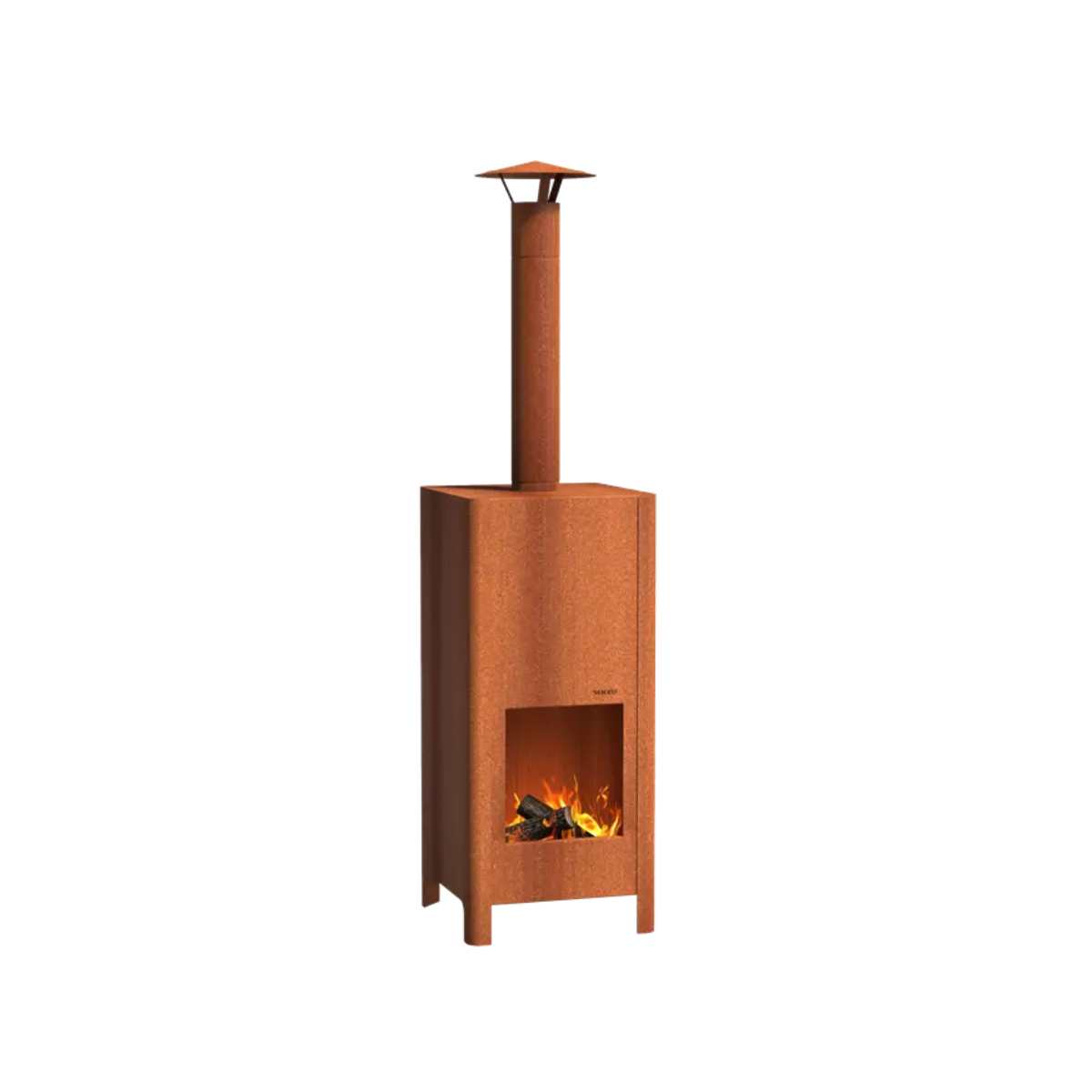 FORNO Chimenea de Jardín Carpa Cortenstaal