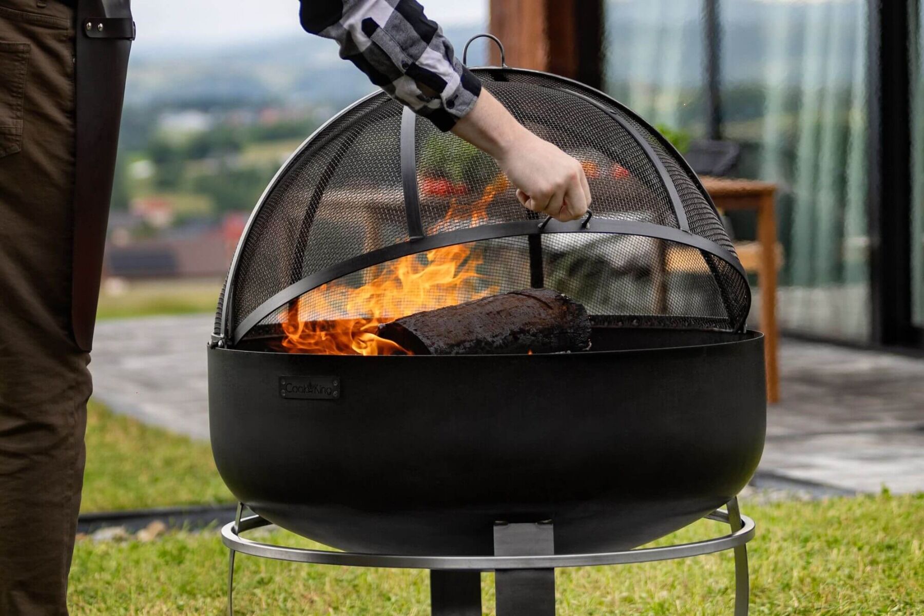 CookKing Cuenco de Fuego Viking XXL 80 cm