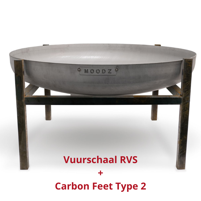 MOODZ Pies de Carbono Tipo 2 Ø 80 cm