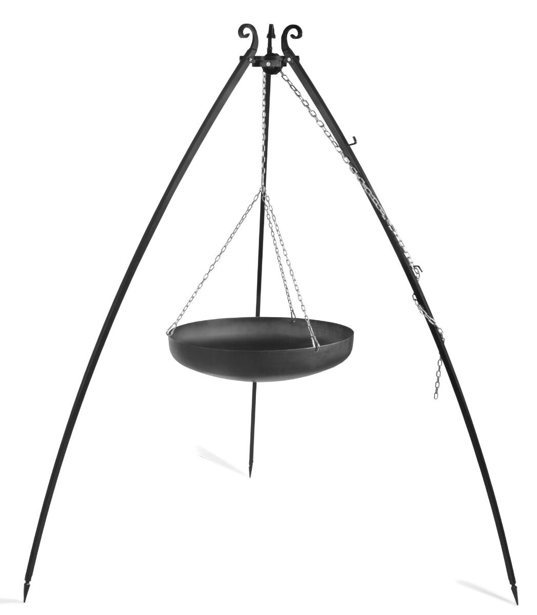CookKing Trípode 200 cm con Wok 60 cm