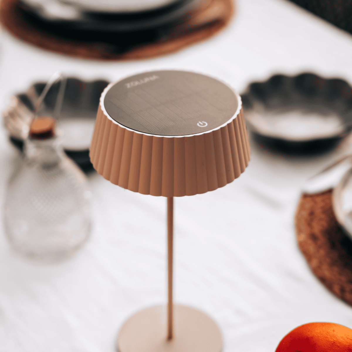 Lámpara de mesa solar Jyp arena ZOLUNA