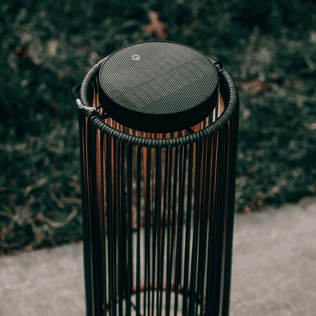 Lámpara solar de suelo Luca Grande antracita ZOLUNA 