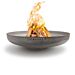 MOODZ Cuenco de Fuego de Acero Inoxidable Ø 60 cm