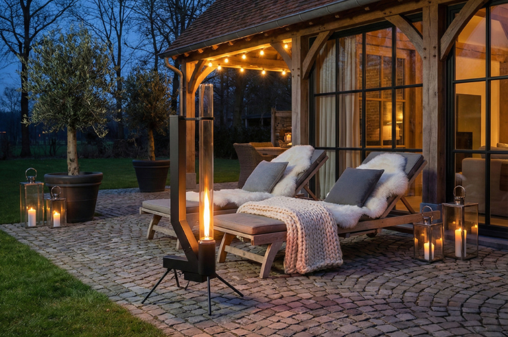 ¿Qué es una estufa de pellets y por qué es la calefacción de terraza del momento?