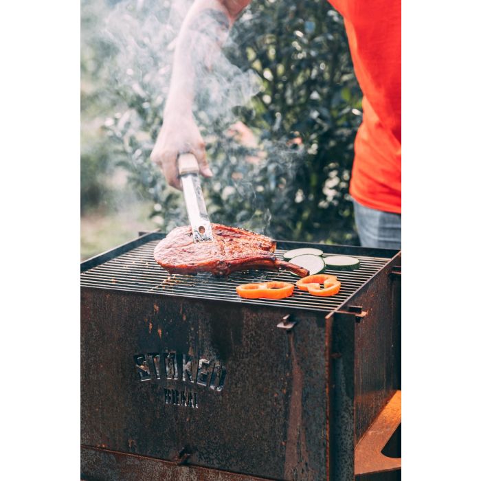Stoked BBQ Braai con parrilla Stoked BBQ Braai con parrilla